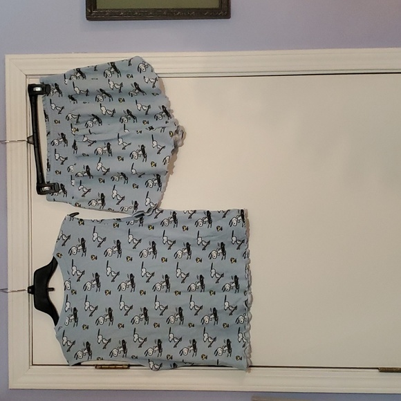 American Eagle Peanuts Pajama Set, Size M - Picture 2 of 9